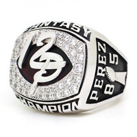 Fantasy Sports Custom Championship rings